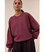 By Bar malyn logo sweater burgundy crush