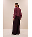 By Bar malyn logo sweater burgundy crush