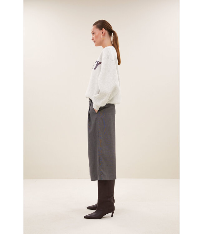 By Bar lili speed sweater light grey melee