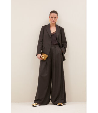 By Bar mikkel blazer dark brown
