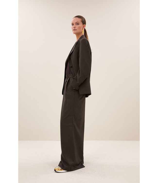 By Bar mikkel blazer dark brown