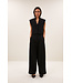 By Bar bobi herringbone gilet black