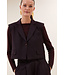 By Bar bobi gilet dark wine