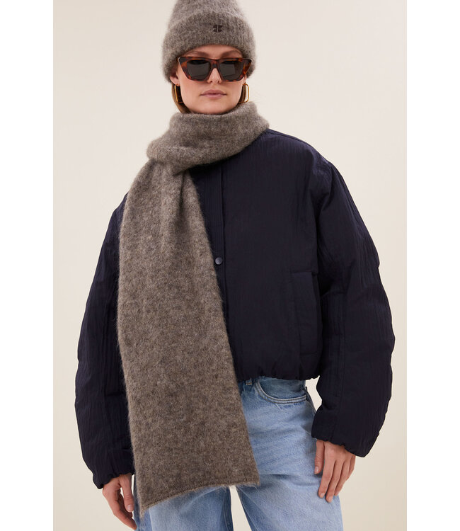 By Bar leah norton scarf dark biscuit ONE SIZE