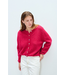American Vintage Vitow Vest Magenta Melange