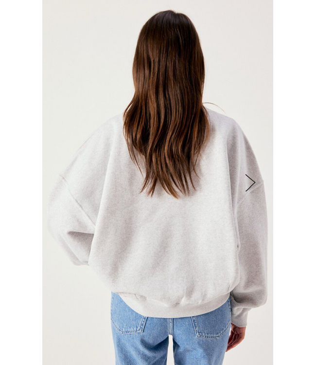 American Vintage Baptown Sweater Gris Chine