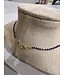 Betty Bogaers Blue Stones Necklace Gold
