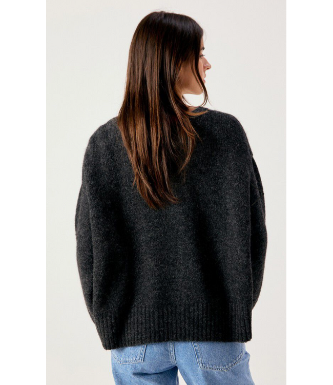 American Vintage East Pull Charcoal Melange