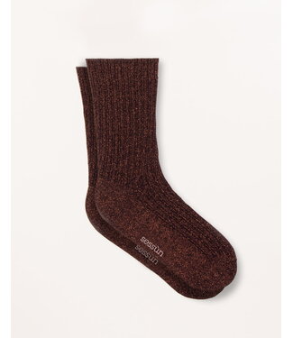 Sessùn Sokini lurex Knit Socks Coper Night