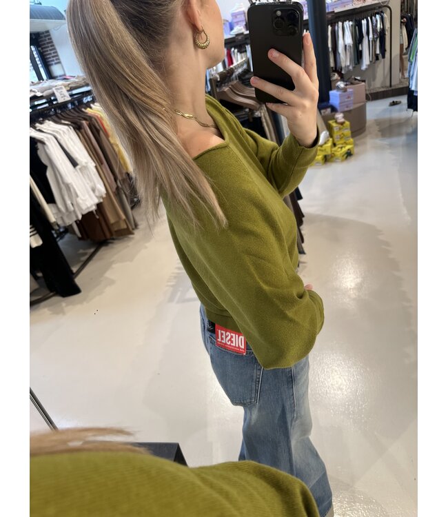 8PM Azalea Knitwear Avocado