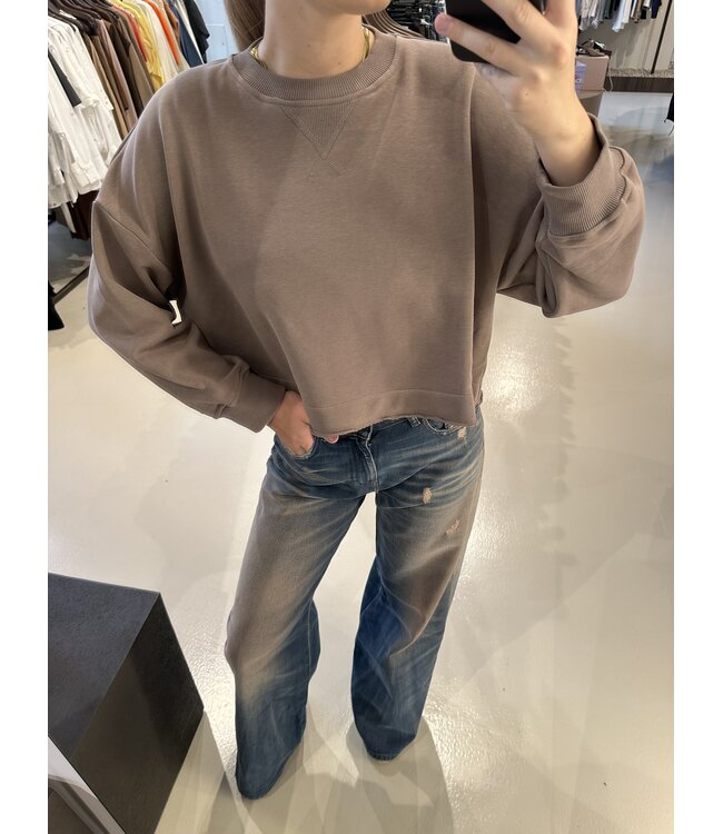 8PM Rose-A Sweatshirt Taupe
