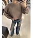 8PM Rose-A Sweatshirt Taupe