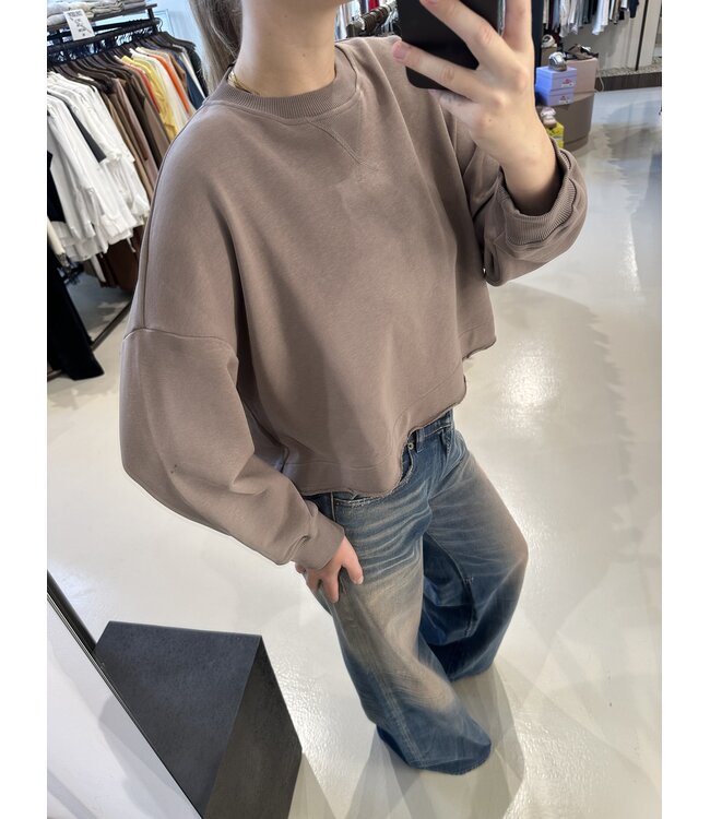 8PM Rose-A Sweatshirt Taupe