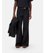 Closed Flye Flared Pants Black