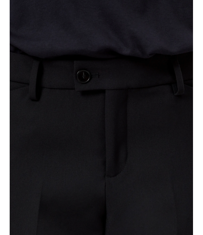 Closed Flye Flared Pants Black