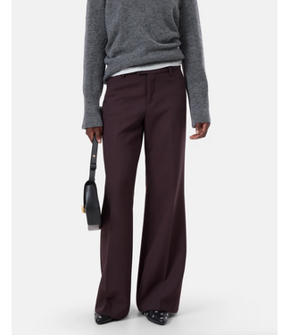 Closed Flye Flared Pants Cinder Brown