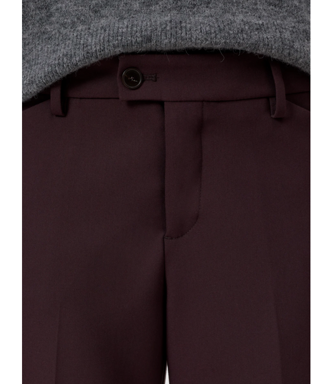 Closed Flye Flared Pants Cinder Brown