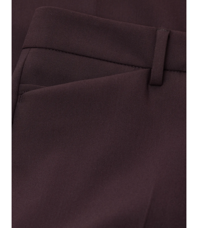 Closed Flye Flared Pants Cinder Brown