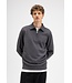 Butcher of Blue clifden zip polo sweater agatha grey