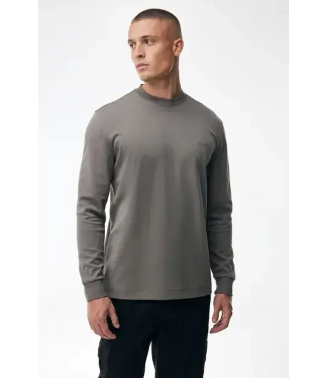 Genti Essential Longsleeve taupe 044