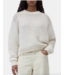 Closed Cewneck woll Pullover Ivory