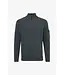 Genti Turtle zip ls knitwear merino 022 Grey