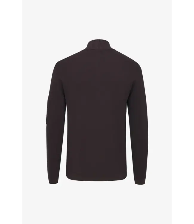 Genti Cool dry turtle zip 080 burgundy