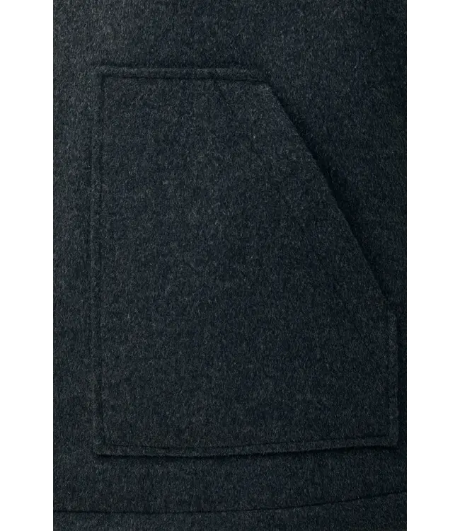 Genti Zach body warmer dark grey