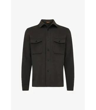 Genti Midtown overshirt 042 brown