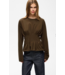 Gestuz GZinez LS longsleeve tee slateblack/brown