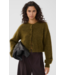 Gestuz GZdebbie short cardigan plantation melange