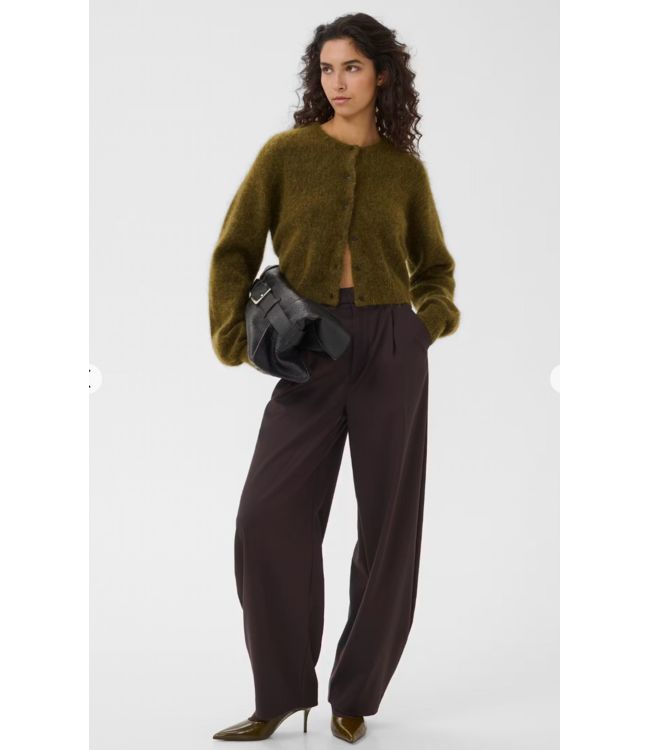Gestuz GZdebbie short cardigan plantation melange