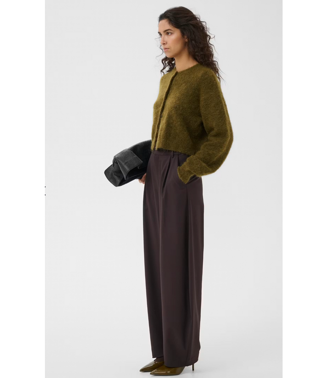 Gestuz GZdebbie short cardigan plantation melange