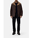 Closed Shearling Jacket Espresso Brown