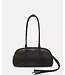 satchel bag dark brown leather small