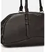 satchel bag dark brown leather small