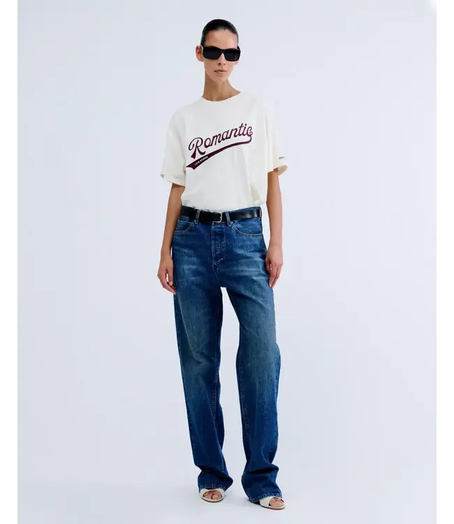 Love Stories Josie Shirt White roamntic embrioderd