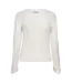 Love Stories piper longsteeve top white