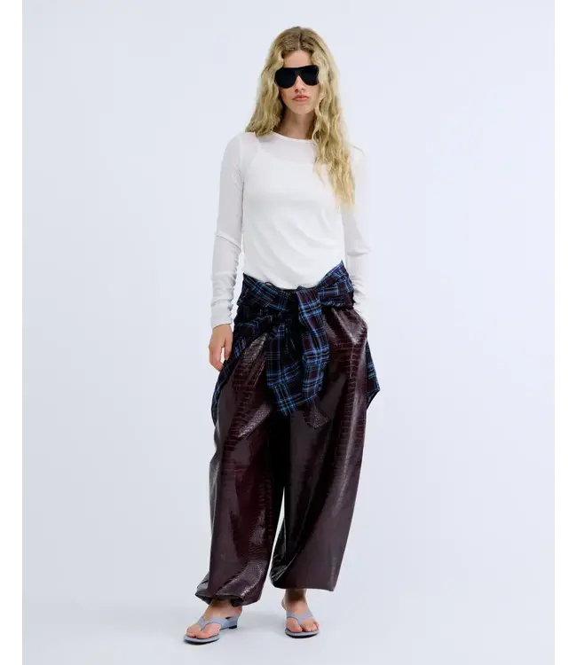Love Stories piper longsteeve top white