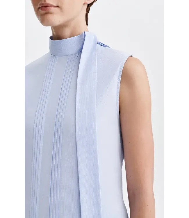 Vanessa Bruno hilly blouse top sky blue