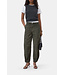 Closed Rhannon barrel pants green rib 667