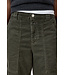 Closed Rhannon barrel pants green rib 667