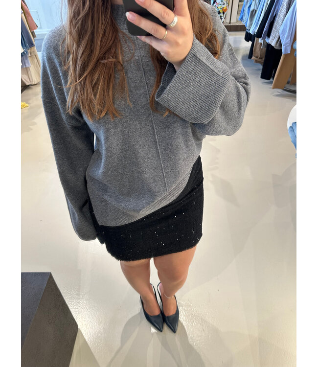 8PM Spike Skirt Black