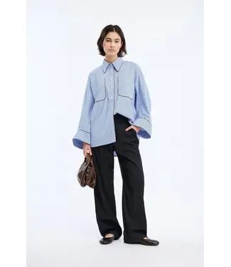 Munthe voyage blouse blue stripe