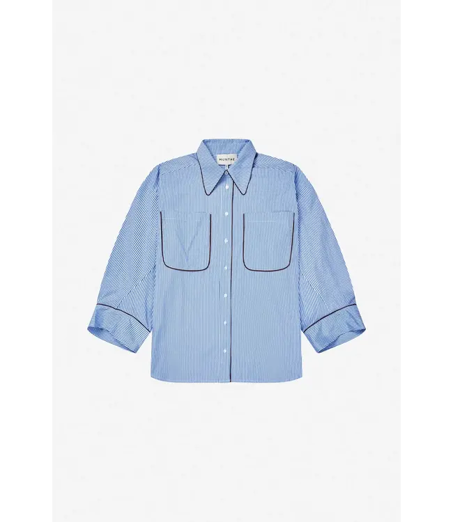 Munthe voyage blouse blue stripe