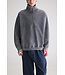 Bellerose Fabro washed black blue half zip