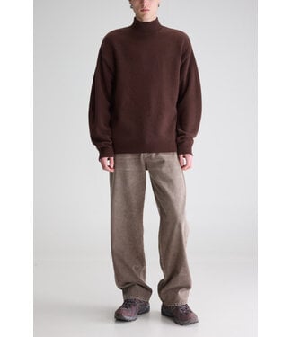 Bellerose Gaky mock neck knit coffee