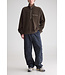 Bellerose Maber quarter zip fleece brown
