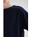 Bellerose Matt fleece crew sweater navy