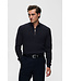 Matinique Malagoon half zip knit navy blazer